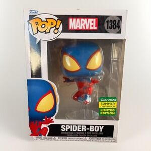 Funko POP! Marvel: Spider-Boy Summer Convention Limited Edition Bobblehead #1384
